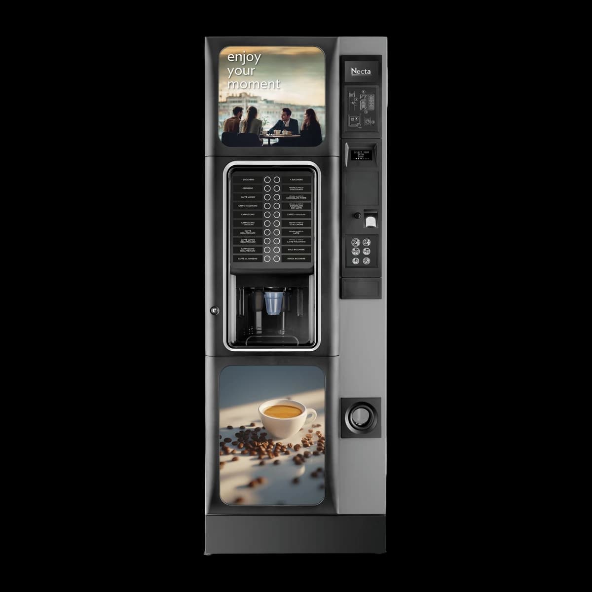 Кафе автомат Necta Barista 500, нов, изглед отпред